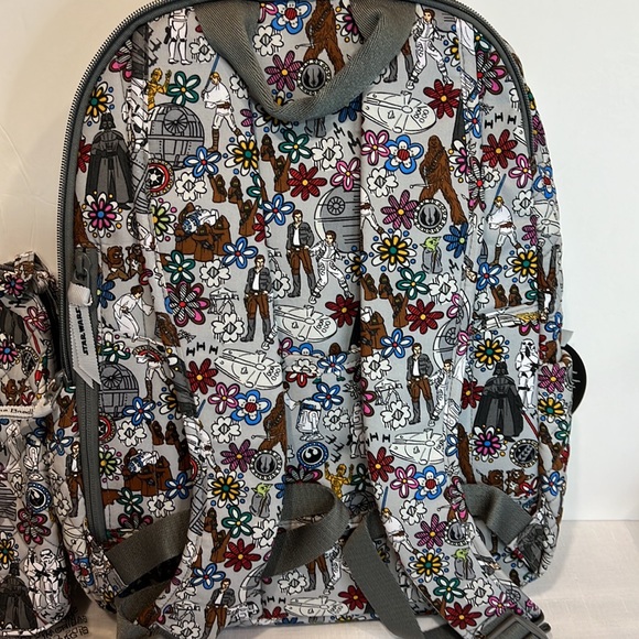 Vera Bradley Star Wars Light vs Dark Campus Backpack & Lunch Tote NWT - Picture 7 of 8